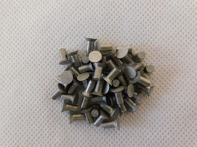 50 x 1/8" Countersunk Rivets, 1/4