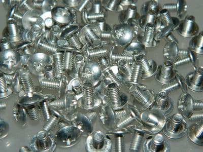 50 x 6-40 UNF Carbon Steel Screws Phillips Truss Head Length 1/4
