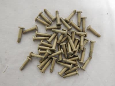 50 x Aircraft Pin Rivets, M5 Thread, 15mm Grip, Aluminium, JN0013-0515 [GR2B-7]