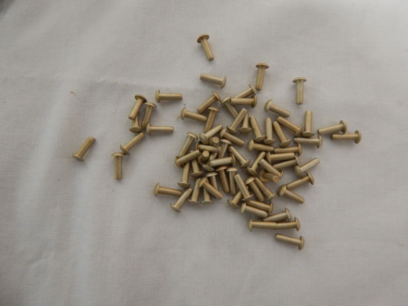 50 x Aircraft Solid Rivets 2 5mm Diam 8mm Length DIN65260-25080E GR2B-13