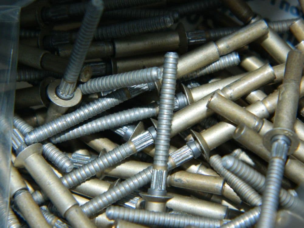 50 x CherryLock Rivets CSK Diam 1/8