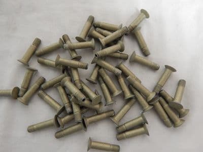 50 x M6 Threaded Aircraft Pin Rivets, 16mm Grip, Part No. JN0165-0618 [GR2B-13]