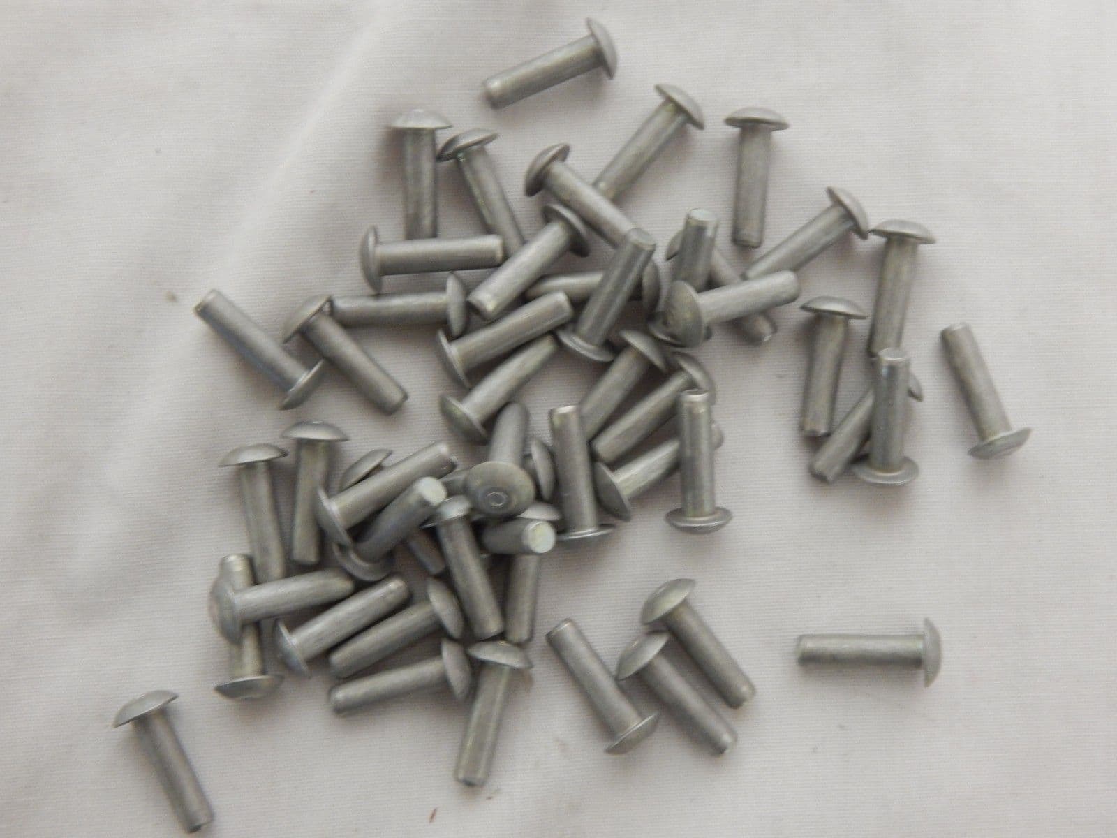 50 x Solid Aircraft Rivets 4mm Diameter 14mm Length DIN65260-40140K GR2B-14