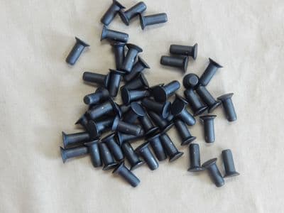 50 x Solid CSK Rivets, Aluminium, 4mm Diam, 10mm Length,  JN0186-40100 [GR3B-9]