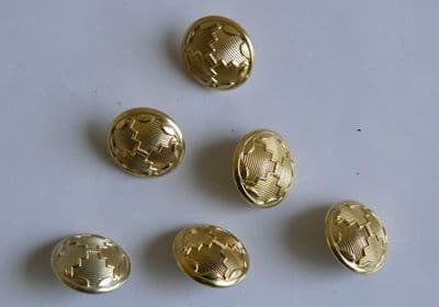 6 x Military Buttons Adjutant General's Corps. Uniform Buttons By Firmin [1R6C]