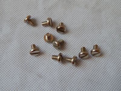 8-32 UNC Slotted Pan Head Screws Steel 5/16