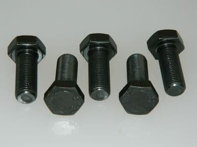 8 x M12 Bolts Hex Head Steel Length 30mm [H4]