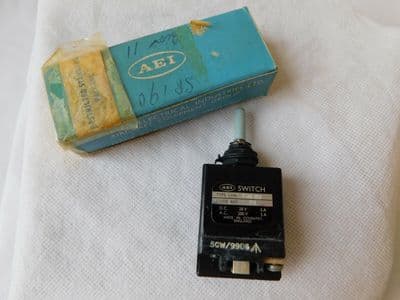 AEI Aircraft Cockpit Toggle Switch 3 Position Type: LHA1-BG213  [1R5B]