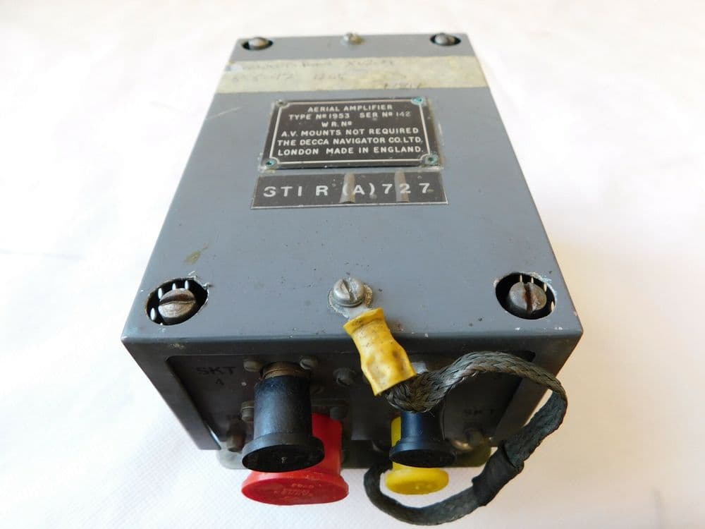 Aerial Amplifier As Used In Nimrod Aircraft No XV209 Part No 1953A 1R7B