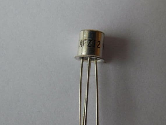 AFZ12 Germanium Transistor PNP 0 83W 20V 0 01A TO72 3R1E EC55