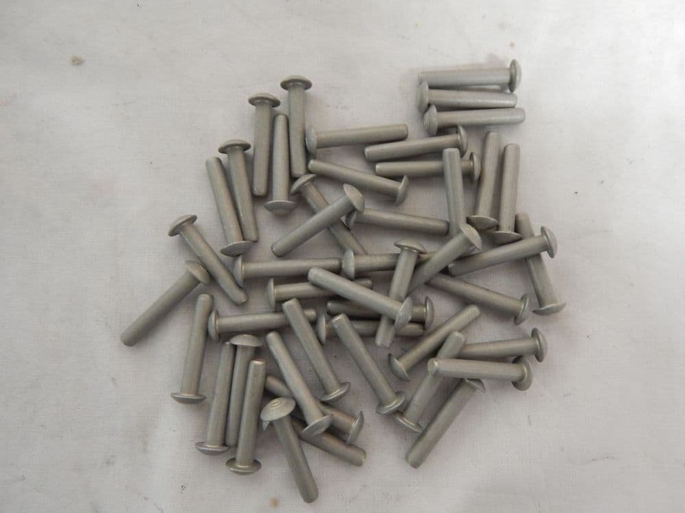 Aircraft 4mm Solid Rivets x 50 22mm Length DIN65260-40220K GR2B-13