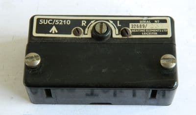 Aircraft 5UC/510 Variable Resistance Controller, By Heating Elements Ltd [1R9C]