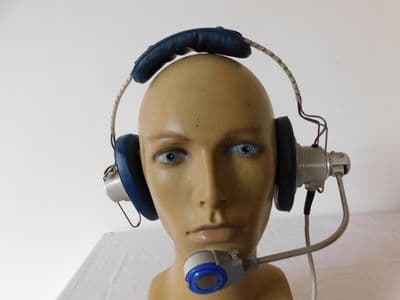 Aircraft Airlite 62 Headset With Microphone And 8 Pin Lemo Connector [D5B]