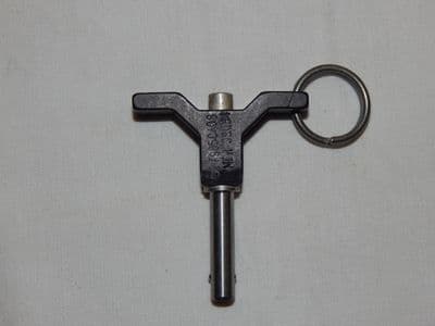 Aircraft AVK Push Pip Pin, Quick Release Pin, 1/4