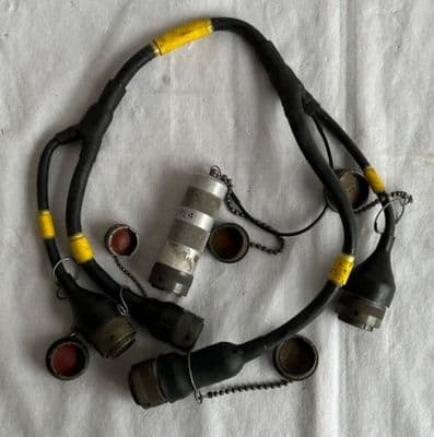 Aircraft Cable With 5 Male Connectors [D6C]