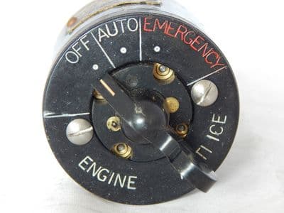 Aircraft Cockpit Anti Ice Rotary Switch As Used In Canberra Aircraft [1R10C]
