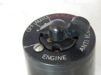 Aircraft Cockpit Anti Ice Rotary Switch As Used In Canberra Aircraft [1R10C]