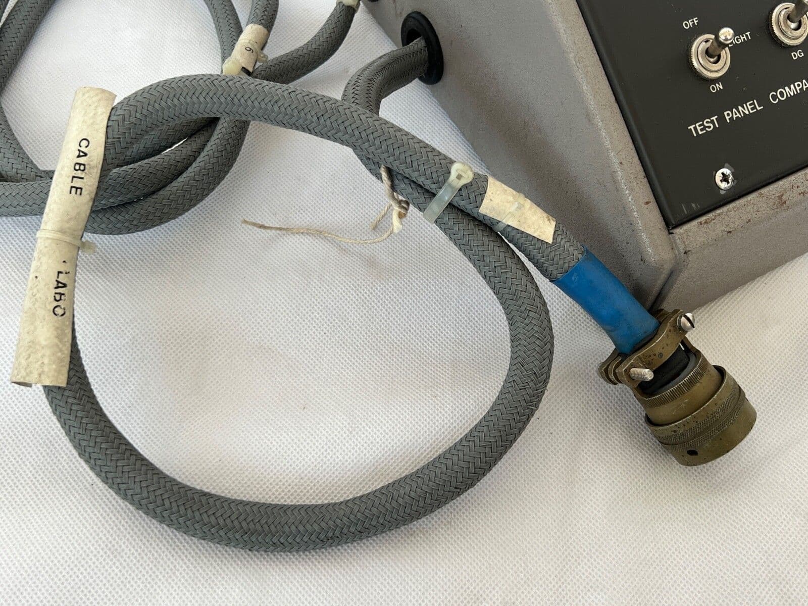 Aircraft Compass Test Panel CG121-506 With Cables and Connectors D5E