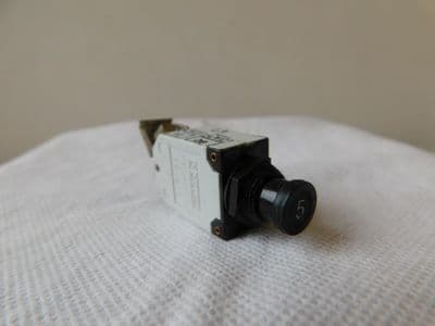 Aircraft Crouzet 5A 5 Amp Circuit Breaker 84 400 005-5A [1R7C]