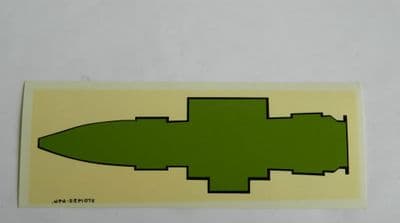 Aircraft Decal For Ammunition Reads 