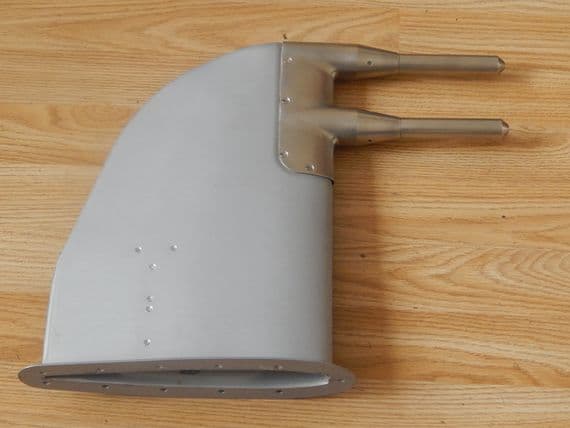 Aircraft Dual Pressure Head Pitot Tube P/No 6A/4339460 [1R7E]