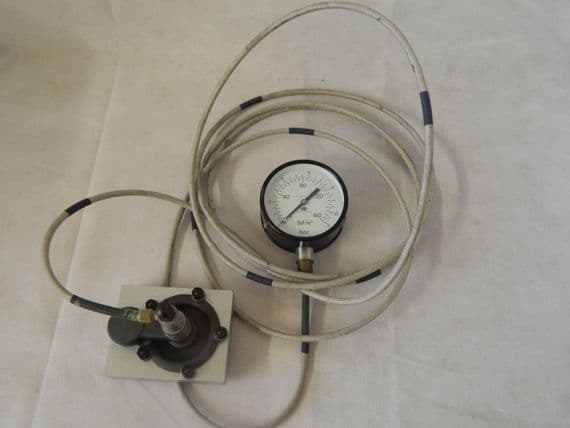 Aircraft Engine Oil Pressure Gauge 0-160lbf/in 0-11 bar [1R6E]