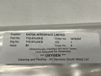 Aircraft Flexible Oxygen Nipple Pipe, Part Number : 712-57LOX-D [GR6D]