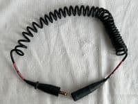 Aircraft Flying Helmet Headset Downlead, NATO, Extension Cable [1R8C]