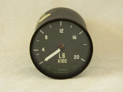 Aircraft Fuel Gauge, Used In Nimrod Aircraft, Part No. 6A/4344780 [1R10A]