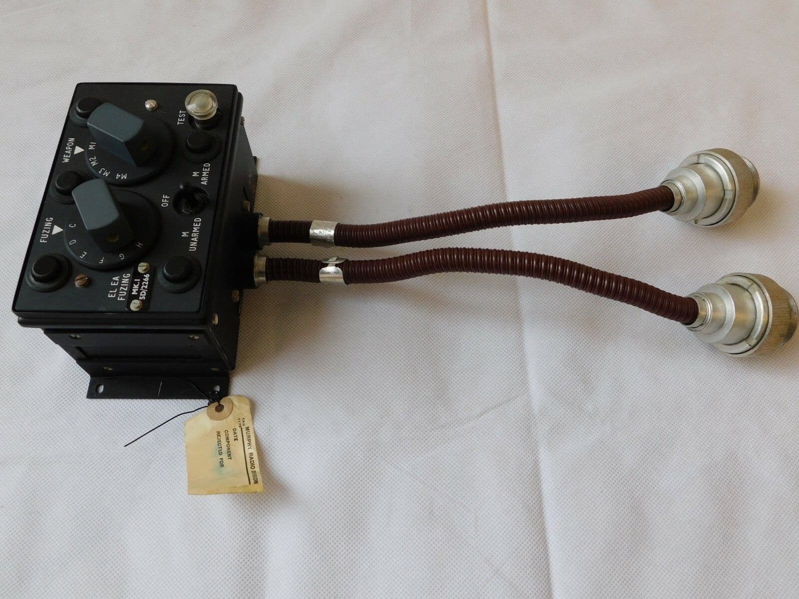 Aircraft Fuzing Control Unit Type EL/EA MK1 Ref 5D/2266 New in Box 1R4E