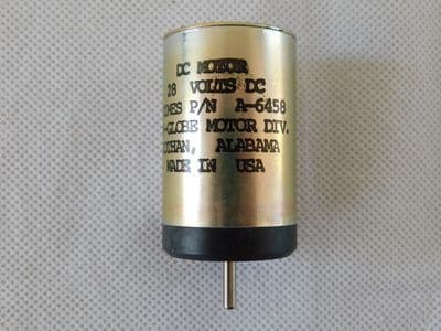 Aircraft Grimes A6458 28V Beacon Motor  [D4B]