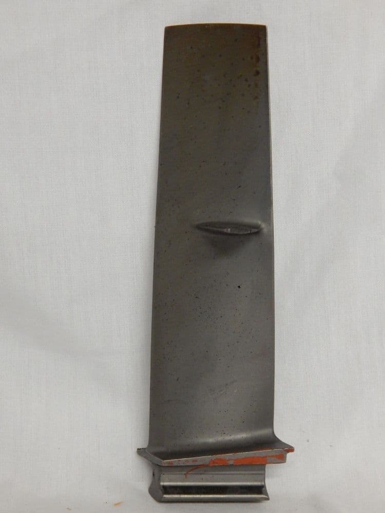 Aircraft Jet Engine Compressor AI Blade Part No JJ115237 16cm Length GR2D