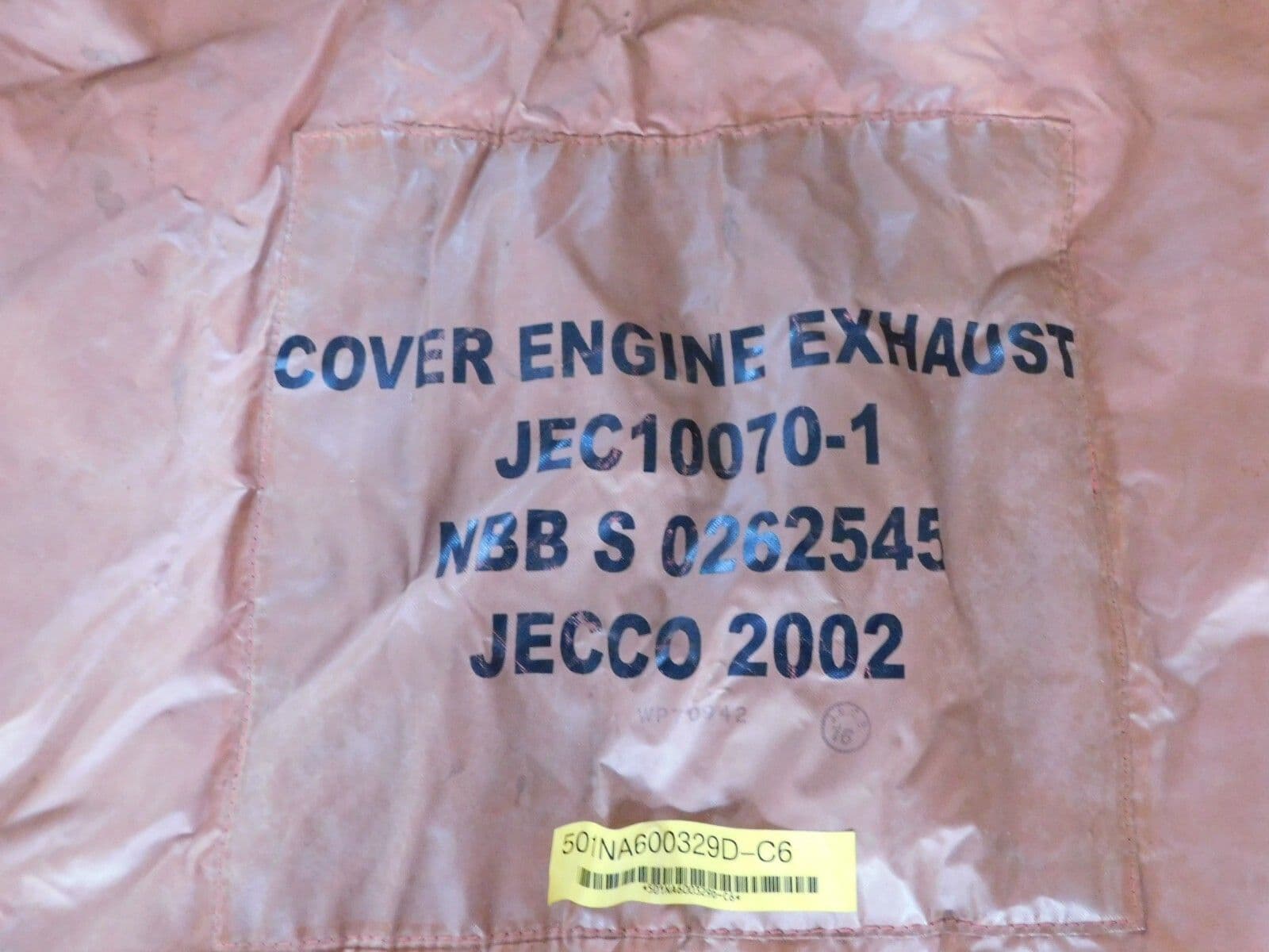 Aircraft Jet Engine Exhaust Cover JEC 10070-1 PL54