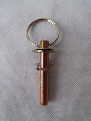 Aircraft Locking Pin, Remove Before Flight Flag, Diam 5/16