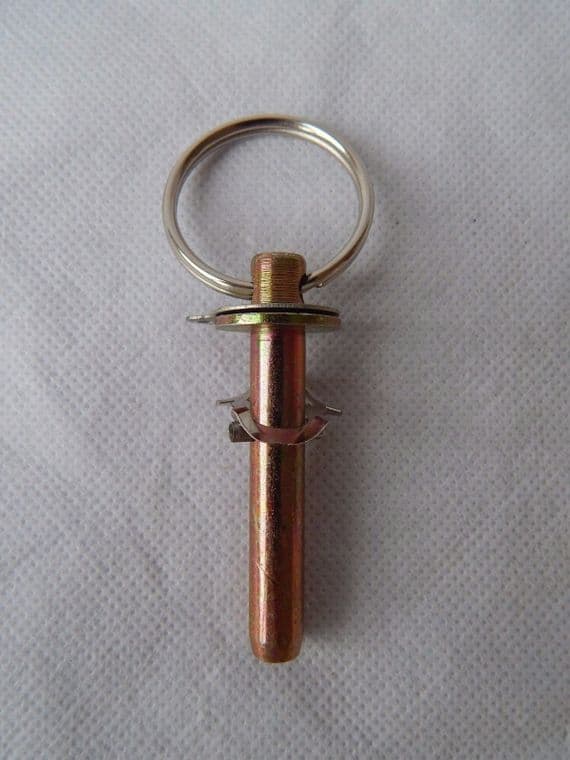 Aircraft Locking Pin, Remove Before Flight Flag, Diam 5/16