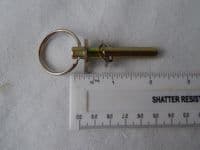 Aircraft Locking Pin, Remove Before Flight Flag, Diam 5/16
