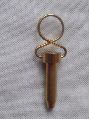 Aircraft Locking Pin, Steel, GM/A/13182, Grip Length 1 1/4