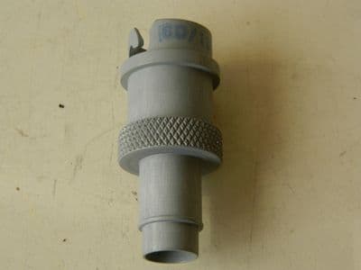 Aircraft Oxygen Equipment Bayonet Connector, 6D/1300 MK4B, Length 6.7cm [1R9C]