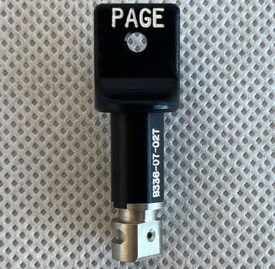 Aircraft Page Safety Key, New, B336-07-027 [1R7B1]