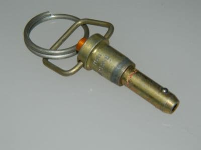 Aircraft Push Button Quick Release Pin, Diam 8mm, Grip 15mm, 51400S8R15MS [E13]