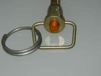 Aircraft Push Button Quick Release Pin, Diam 8mm, Grip 15mm, 51400S8R15MS [E13]