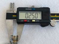 Aircraft Quick Release Push Pip Pin, 1/4