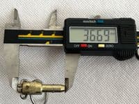 Aircraft Quick Release Push Pip Pin, 1/4
