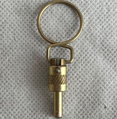 Aircraft Quick Release Push Pip Pin, 3/16