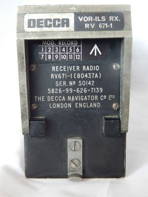 Aircraft Receiver Radio Unit VOR ILS Used In Sea King Helicopter [1R1B]