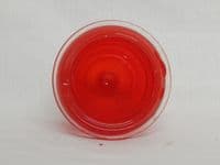 Aircraft Red Dome / Globe, Lens / Light Cover, Glass, 6.5cm Diameter [GR2D]