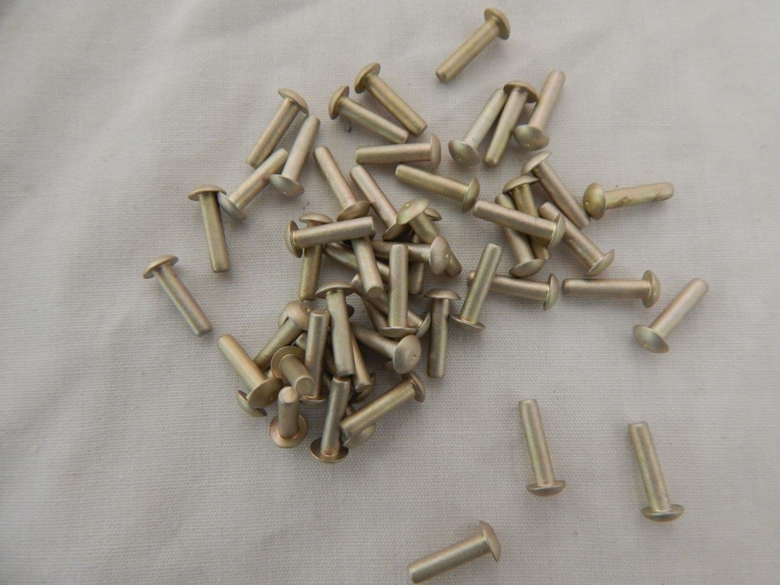 Aircraft Solid Rivets 2 5mm Diam 10mm Long 50 off DIN65260-25100E GR2B-13
