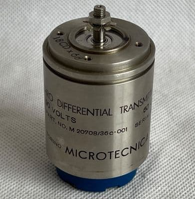 Aircraft Synchro Differential Transmitter, 90 Volts, 60Hz, 18CDX6d [1R8C]
