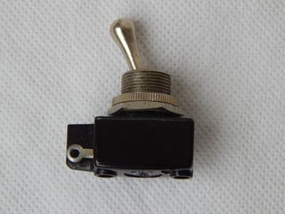Aircraft Toggle Switch, 2 Amp, Single Pole, 2 Position [1R10C]