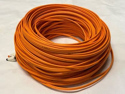 Alcatel 100 Metres SC-SC Fibre Optic Cable, Orange [GR6D]
